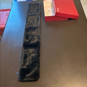 Lane Bryant Elegant Black Faux Fur Accessory